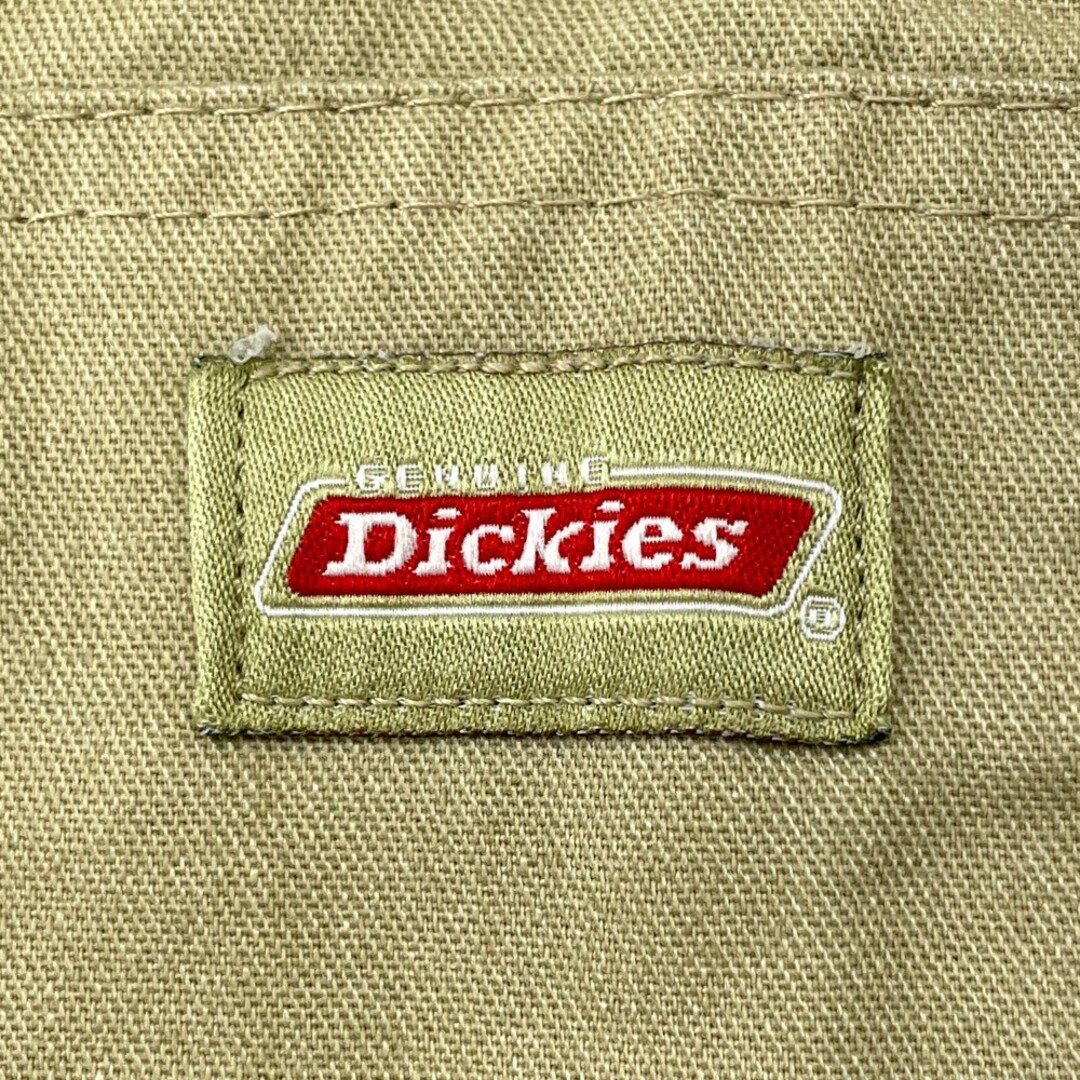 Dickies(ディッキーズ)のディッキーズ Dickies ワークパンツ ダブルニー 無地 サイズ：W37 L30 ベージュ 【中古】 メンズのスーツ(スラックス/スーツパンツ)の商品写真