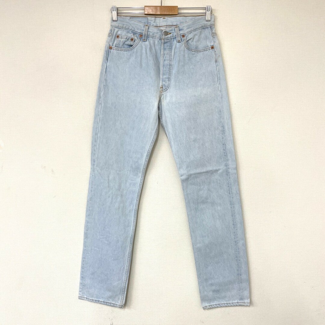 リーバイス Levi's 501 デニム パンツ 色落ち サイズ：W30 L33.5 アイスブルー MADE IN U.S.A【Levis】