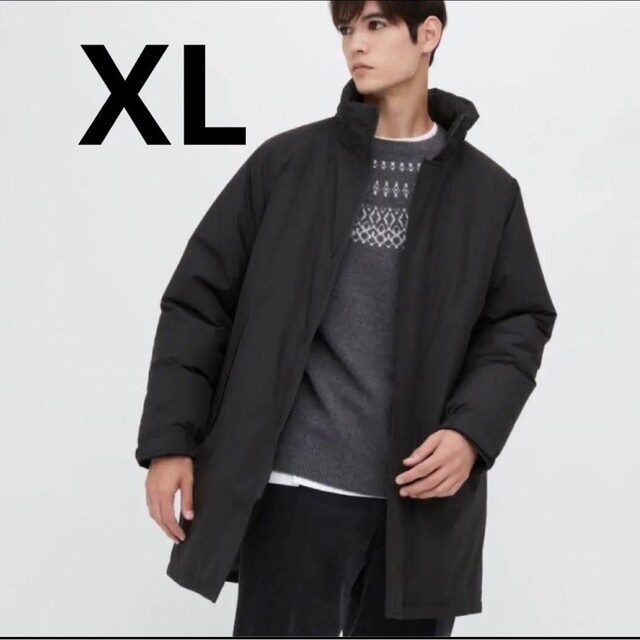 UNIQLO(ユニクロ)のユニクロ 防風パデットコート 名作 完売 ブラック XL メンズのジャケット/アウター(その他)の商品写真