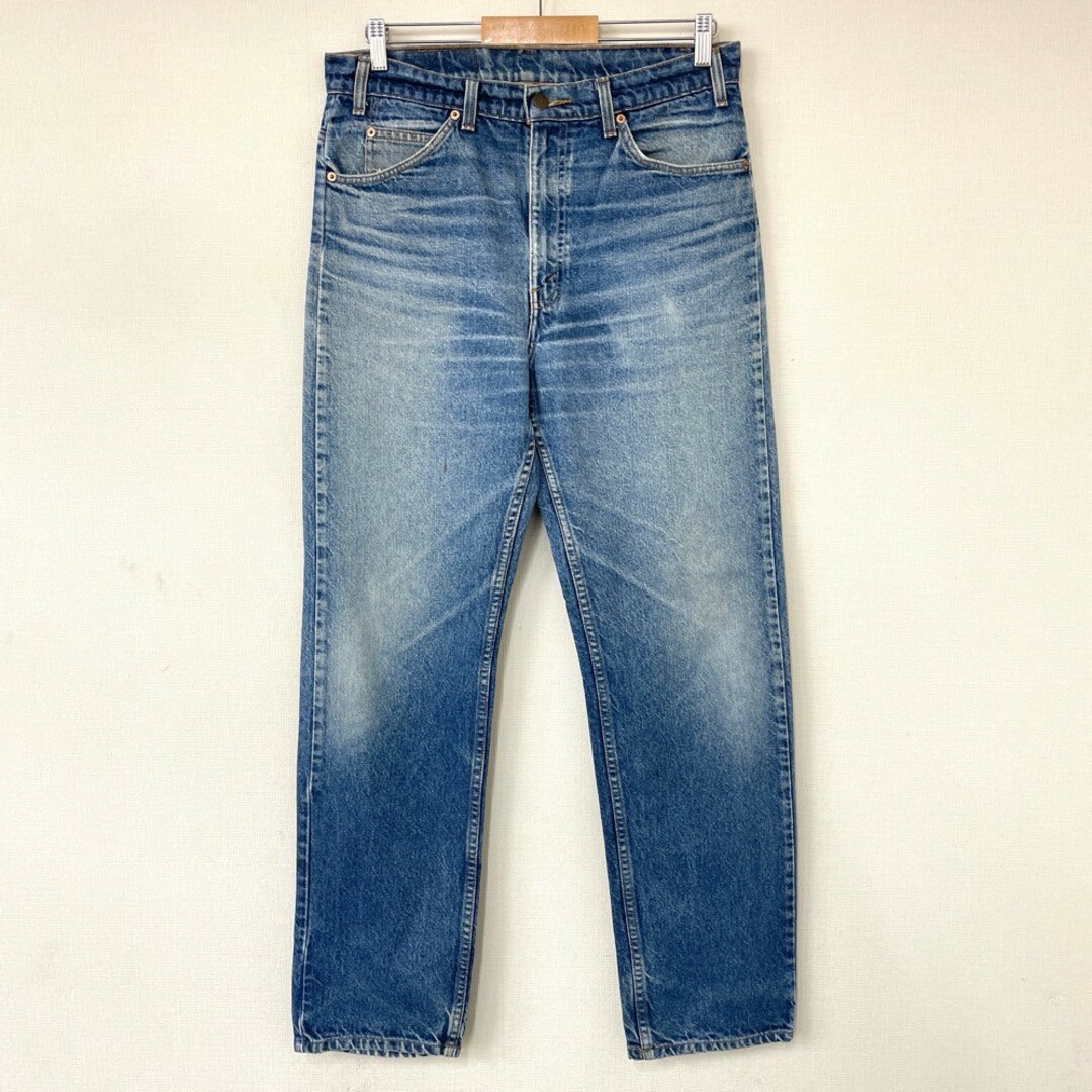 リーバイス Levi's 505 デニム パンツ テーパード 色落ち ヒゲ サイズ：W34 L32 インディゴ 【Levis】 REGULAR FIT STRAIGHT LEG