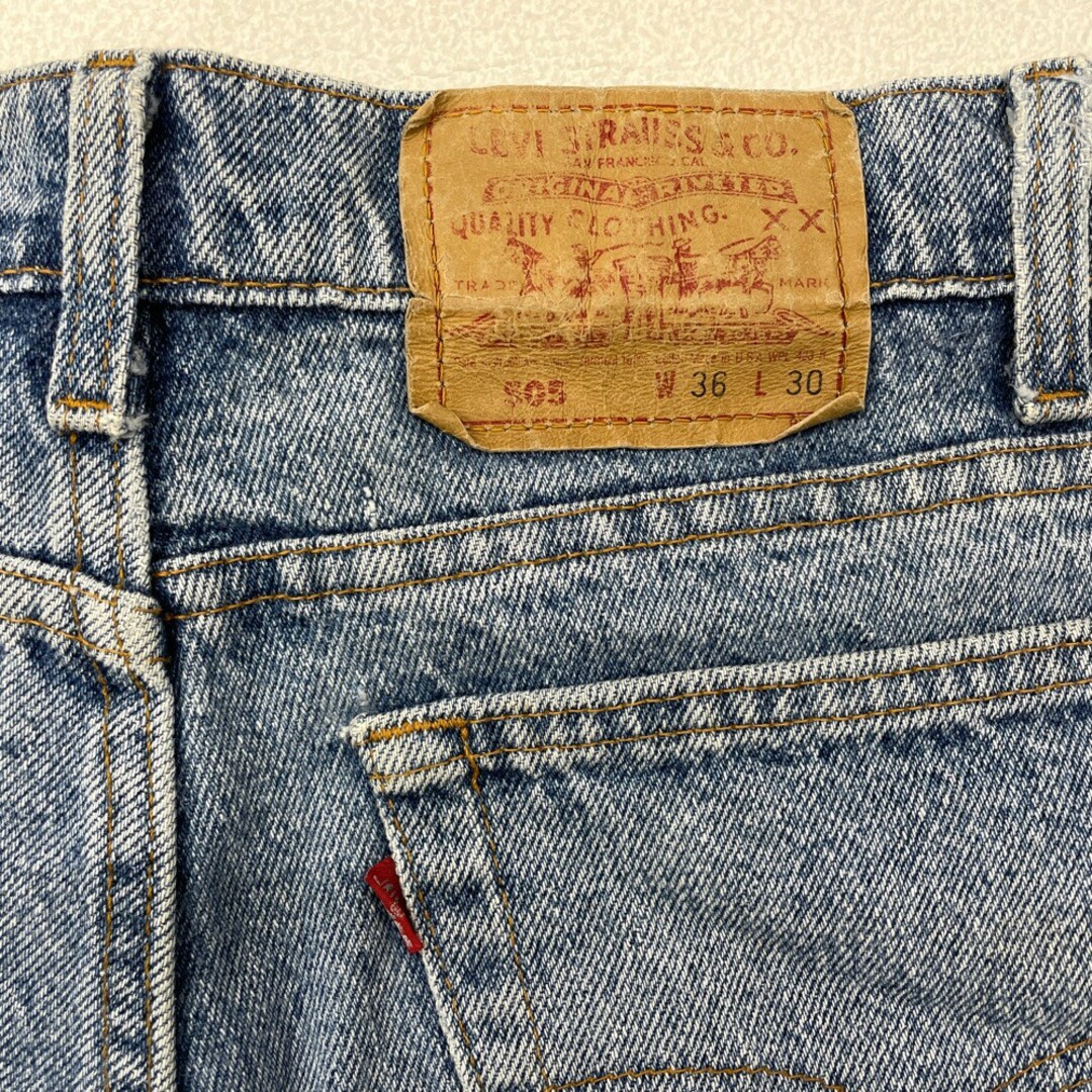 Levi's - リーバイス Levi's 505 デニム パンツ テーパード 色落ち