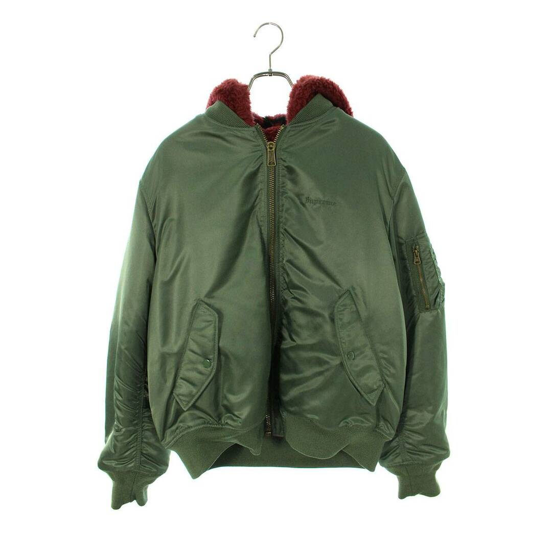 贅沢 Reversible Fur Faux 22AW シュプリーム - Supreme MA-1 L メンズ