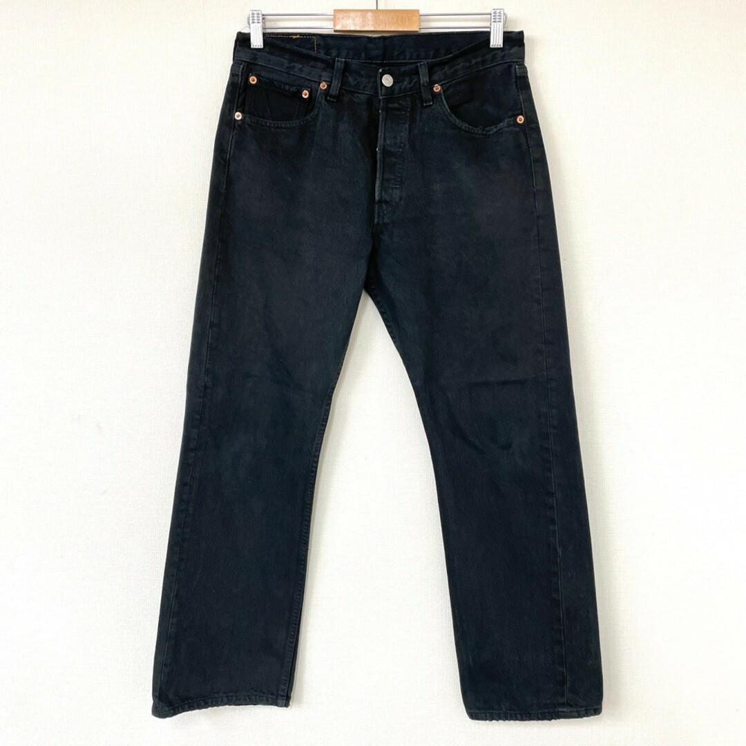 リーバイス Levi's 501 デニム パンツ 色落ち サイズ：W32 L30 ブラック 【Levis】