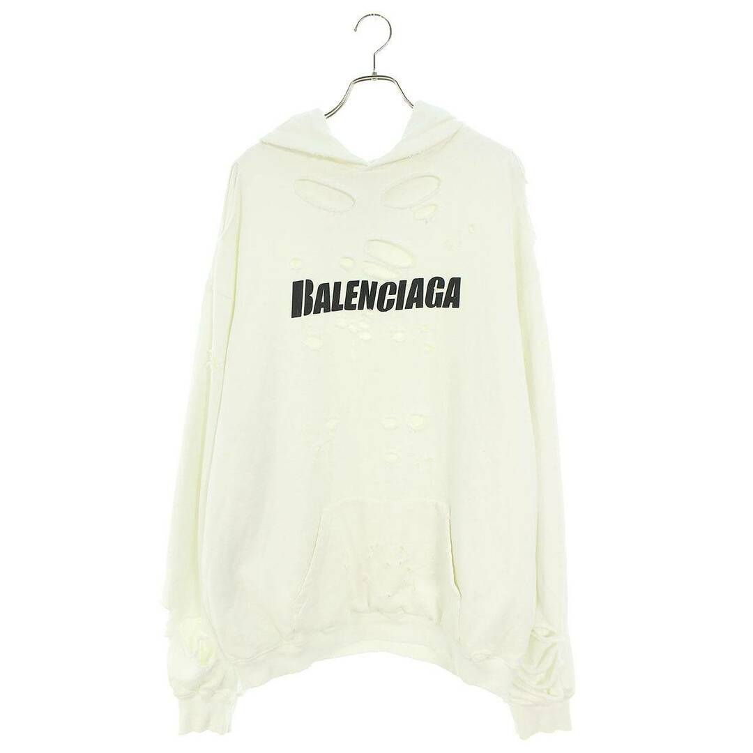 即納&大特価】 Balenciaga L メンズ デストロイ加工ロゴミディアム