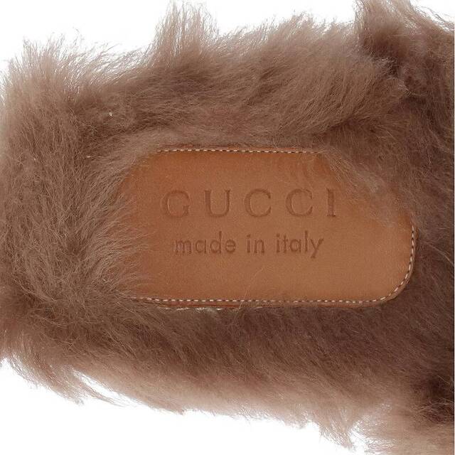 Gucci(グッチ)のグッチ プリンスタウン ホースビットファーサンダル メンズ 7 メンズの靴/シューズ(サンダル)の商品写真