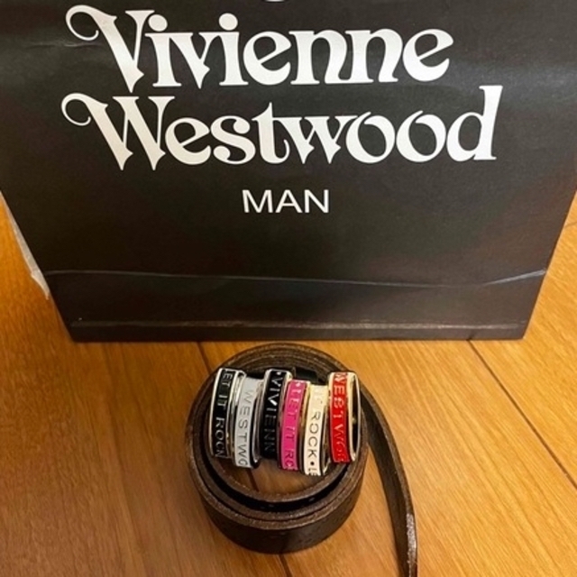 Vivienne Westwood(ヴィヴィアンウエストウッド)の【タグ付き】Vivienne Westwoodレザーベルト メンズのファッション小物(ベルト)の商品写真