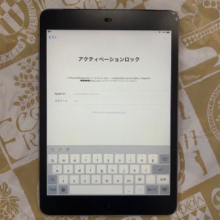 アップル(Apple)のジャンク品　apple iPad mini 2 部品取りに(タブレット)