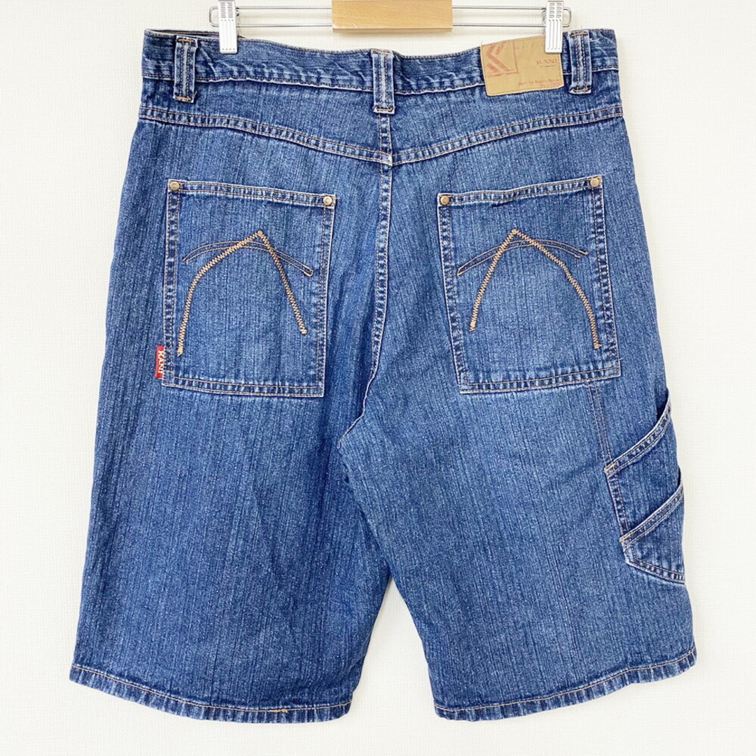 カールカナイ Karl Kani デニム ショートパンツ ステッチ ワイド