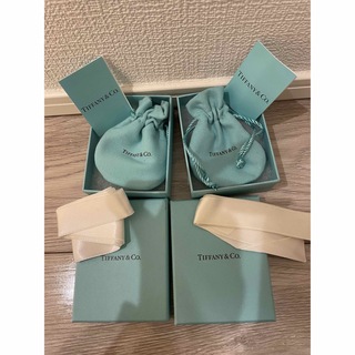 ティファニー(Tiffany & Co.)のTiffany ティファニー ギフトボックス 2ペア(ショップ袋)