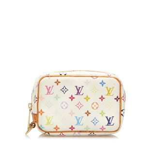 ルイヴィトン(LOUIS VUITTON)のルイ ヴィトン モノグラム マルチカラー トゥルース ワピティ ミニポーチ 小物入れ M58033 PVC レディース LOUIS VUITTON 【1-0088780】(ポーチ)