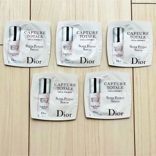 クリスチャンディオール(Christian Dior)の【新品】Christian Dior 美容液 サンプル5包セット(美容液)