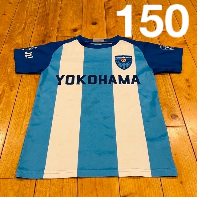 横浜FC⚽️ HAMABLUE ユニフォーム Jr.フリー(150) スポーツ/アウトドアのサッカー/フットサル(ウェア)の商品写真