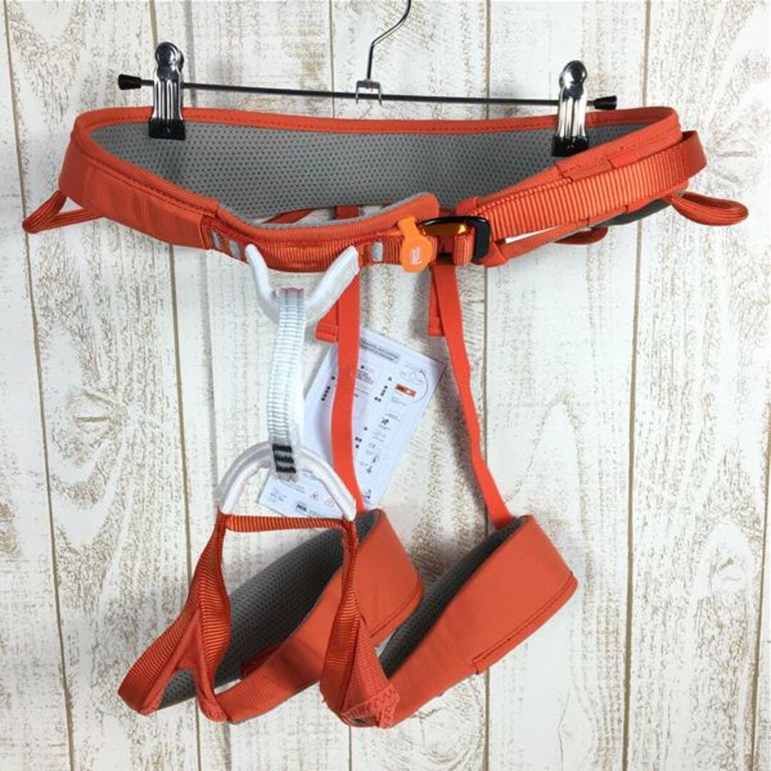 UNISEX M  ペツル ヒューロンドス HIRUNDOS クライミングハーネス PETZL C036 オレンジ系