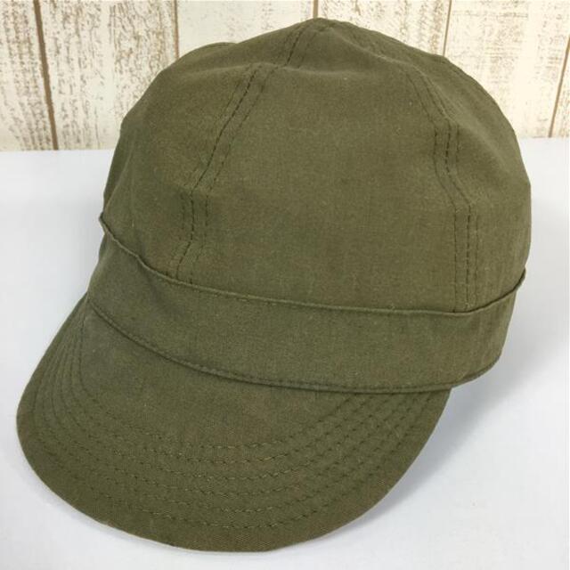 UNISEX L  フーディニ メカニック キャップ Mechanics Cap サイクルキャップ 生産終了モデル 入手困難 HOUDINI グリーン系微ごく微細なスレ褪色