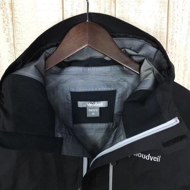 MENs M  クラウドベイル ゴアテックスプロ ジャケット Goretex Pro shell Jacket ハードシェル フーディ メーカー消滅 入手困難 CLOUDVEIL CV004J ブラック系