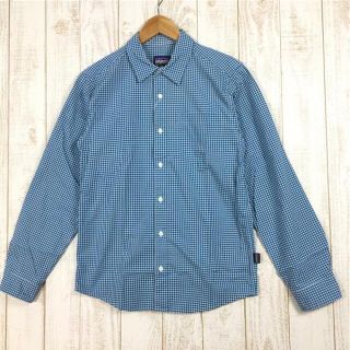 パタゴニア(patagonia)のMENs XS  パタゴニア ロングスリーブ フェズマン シャツ LONG SLEEVED FEZZMAN SHIRT 生産終了モデル 入手困難 PATAGONIA 53935 PCUW ブルー系(その他)