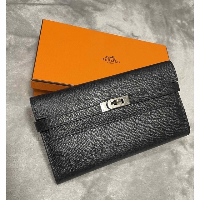 値下げ✔️美品❕HERMES ケリーウォレット - 長財布