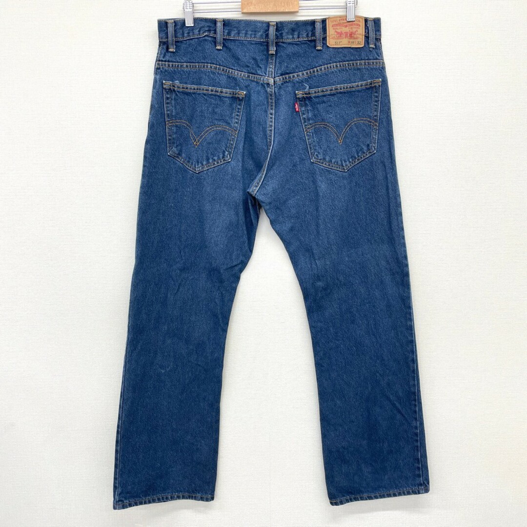 リーバイス Levi's 517 デニム パンツ ブーツカット サイズ：W37 L32 インディゴ 【Levis】 【中古】BOOT CUT