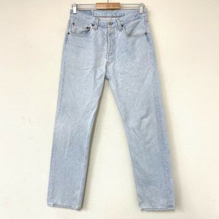 リーバイス(Levi's)のリーバイス Levi's 501 デニム パンツ 色落ち サイズ：W31 L31.5 インディゴ MADE IN U.S.A【Levis】 【中古】(スラックス/スーツパンツ)