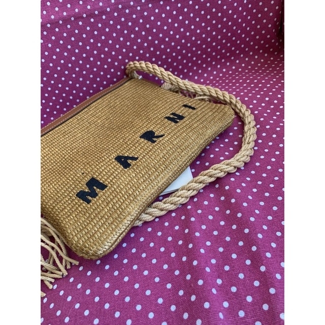 新品未使用】MARNI マルニ ショルダーバッグラフィア ポシェット - www ...