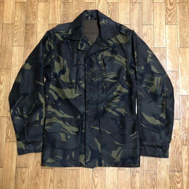 初期 フランス製 A.P.C フィールドジャケット F2 迷彩 S モールスキン 1