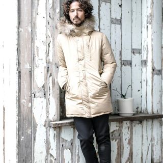 カンビオ(Cambio)のCAMBIO (カンビオ) Hooded Down Coat ダウンコート(ダウンジャケット)