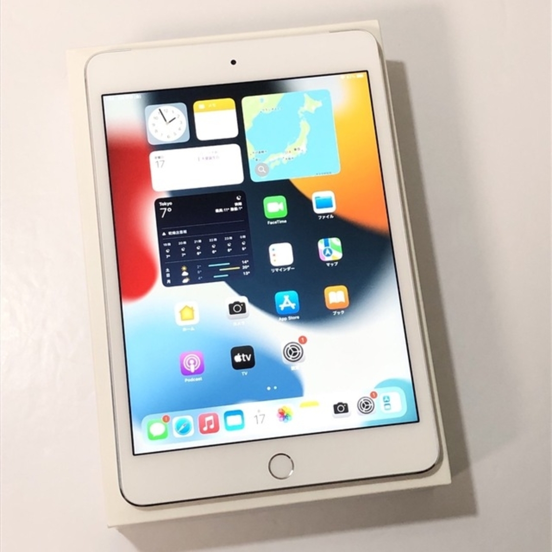 iPad(アイパッド)のiPad mini4 16GB SIMフリー　管理番号：0826 スマホ/家電/カメラのPC/タブレット(タブレット)の商品写真