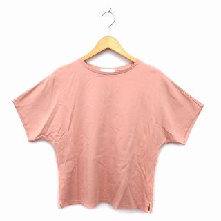 アザー(other)のエルーラ カットソー Tシャツ ボートネック コットン 綿 無地 半袖 M(Tシャツ(半袖/袖なし))