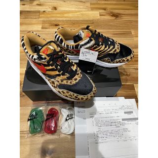 ナイキ(NIKE)の新品ATMOS × NIKE AIR MAX 1 DLX ANIMAL PACK(スニーカー)