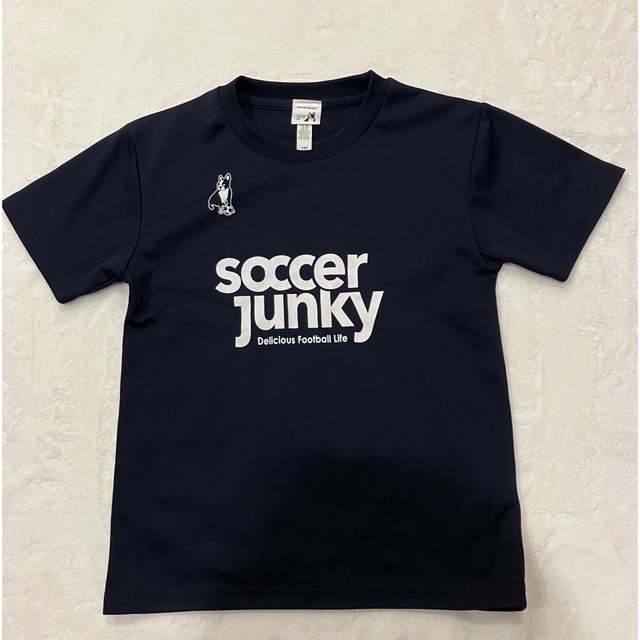 【親バカ〜ン様専用】Soccer Junky Tシャツ ネイビー 140 スポーツ/アウトドアのサッカー/フットサル(ウェア)の商品写真