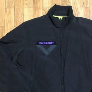 マックダディー(MACKDADDY)のMACKDADDY ナイロンジャケット 黒 黄色 キルティング M(ブルゾン)