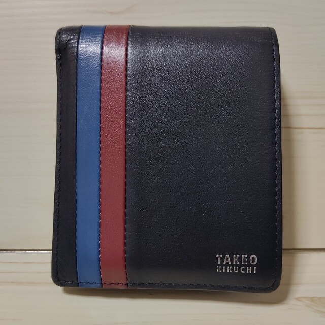 TAKEO KIKUCHI(タケオキクチ)のタケオキクチ TAKEO KIKUCHI 紳士財布 二つ折り 折り財布 メンズのファッション小物(折り財布)の商品写真