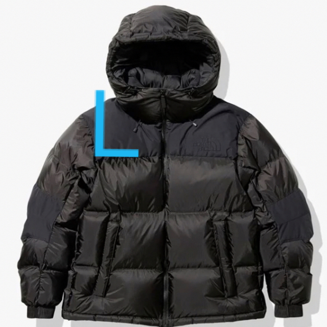 THE NORTH FACE　WS Nuptse Hoodie　L  ブラック