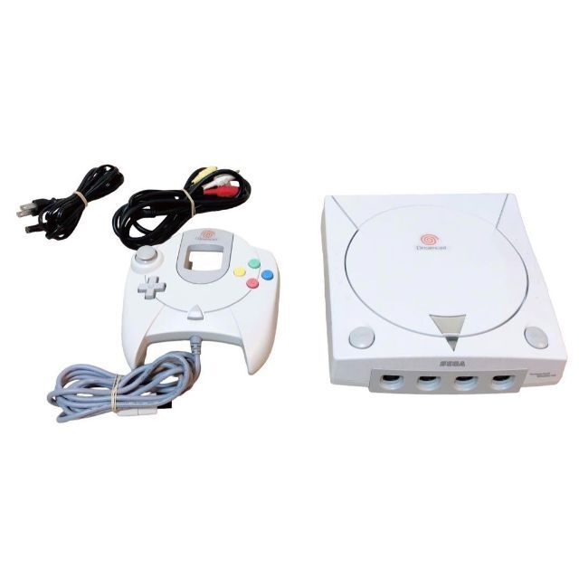 ☆美品 DREAMCAST ドリームキャスト 本体 VA0基盤 MIL-CD対応SEGA管理番号0861