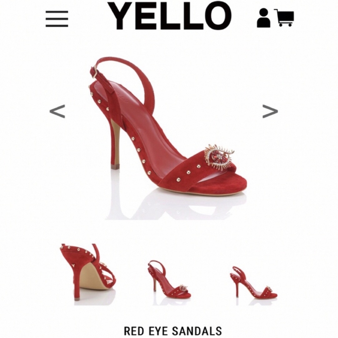 Yellow boots(イエローブーツ)のフリマサイト最安値！新品未開封品♥Yello♥RED EYE SANDAL/S レディースの靴/シューズ(サンダル)の商品写真