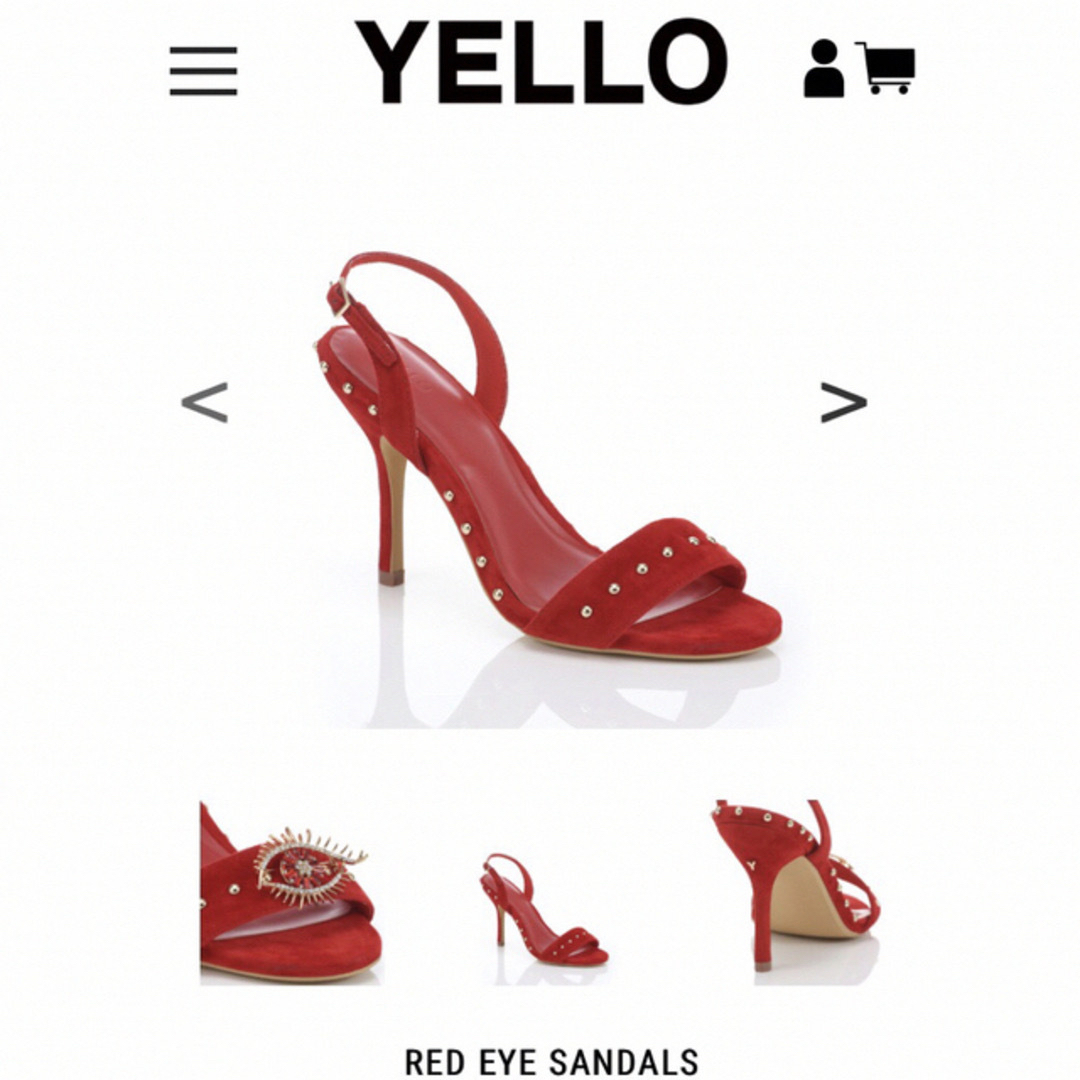 Yellow boots(イエローブーツ)のフリマサイト最安値！新品未開封品♥Yello♥RED EYE SANDAL/S レディースの靴/シューズ(サンダル)の商品写真