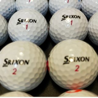 スリクソン(Srixon)の【良品】'21 Z-STAR XV③ ホワイト 20球 ロストボールゴルフボール(その他)