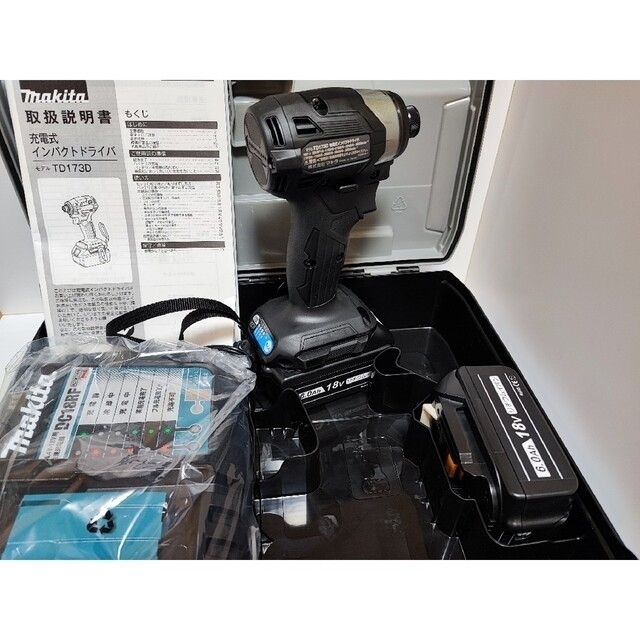 Makita マキタ 18V インパクトドライバー TD173 TD173D B www ...