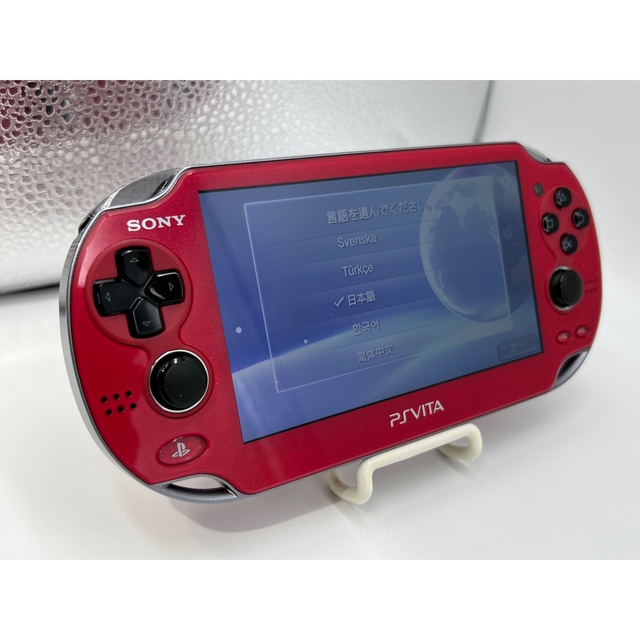 PlayStation Vita - 【良品】PlayStationVita レッド PCH-1000 本体 PS