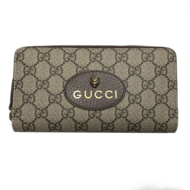 新着 Gucci グッチ ラウンド長財布 ネオヴィンテージ 財布