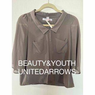 ビューティアンドユースユナイテッドアローズ(BEAUTY&YOUTH UNITED ARROWS)のユナイテッドアローズ　シフォンシャツ(シャツ/ブラウス(長袖/七分))