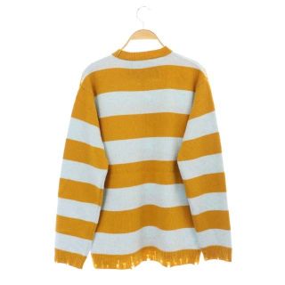 MARC JACOBS - マークジェイコブス ボーダー ダメージ加工 ニット