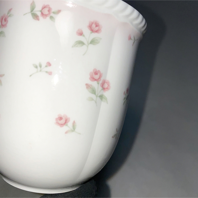 Noritake(ノリタケ)のＧ-46ノリタケ。ナルミ。ウンガロ。マグカップ　スズラン、3点セット長期保管品 インテリア/住まい/日用品のキッチン/食器(食器)の商品写真