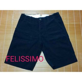 フェリシモ(FELISSIMO)の【美品】FELISSIMO フェリシモ コーデュロイ ハーフパンツ(ハーフパンツ)