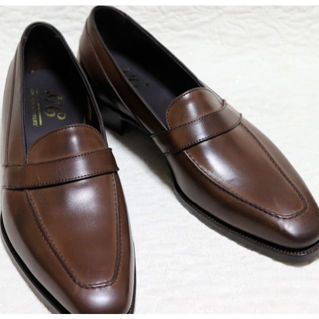 新品箱付き【ジョージクレバリー】BARON 高級クラシックローファー 8.5 ...