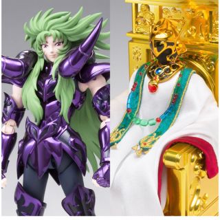 バンダイ(BANDAI)の聖闘士聖衣神話EX アリエスシオン（冥衣）＆前教皇セット(フィギュア)