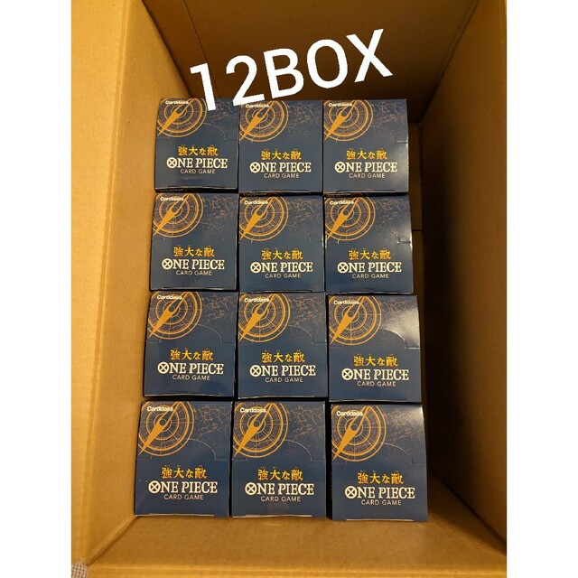 一番人気物 新品未開封 ワンピースカードゲーム テープ付き 10box 強大
