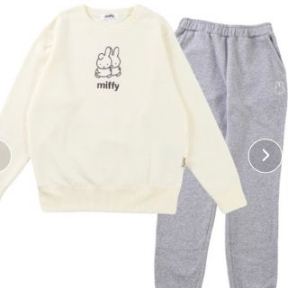 ミッフィー(miffy)の美品　ミッフィ　パジャマ　ルームウェア　裏起毛　LL(ルームウェア)