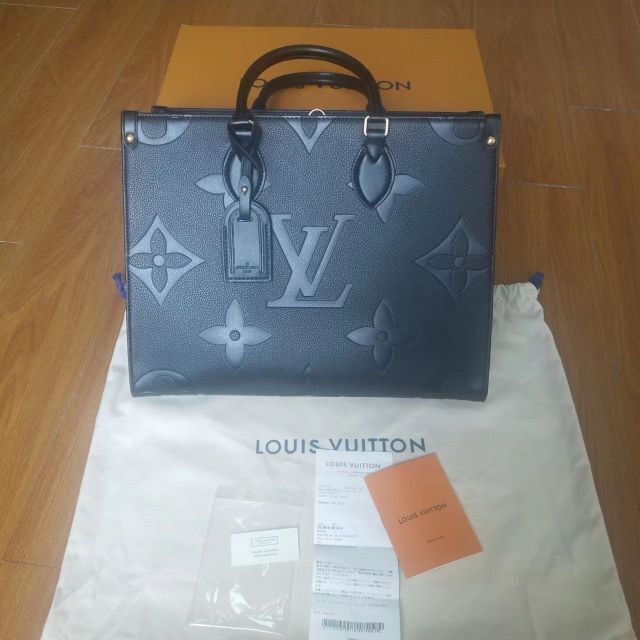 国産品 LOUIS VUITTON MM ノワール オンザゴー ルイヴィトン - トートバッグ 国産品 LOUIS VUITTON MM ノワール オンザゴー ルイヴィトン - トートバッグ