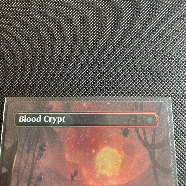 【SALE】MTG 血の墓所 Blood Crypt ギャラクシーfoil版 2